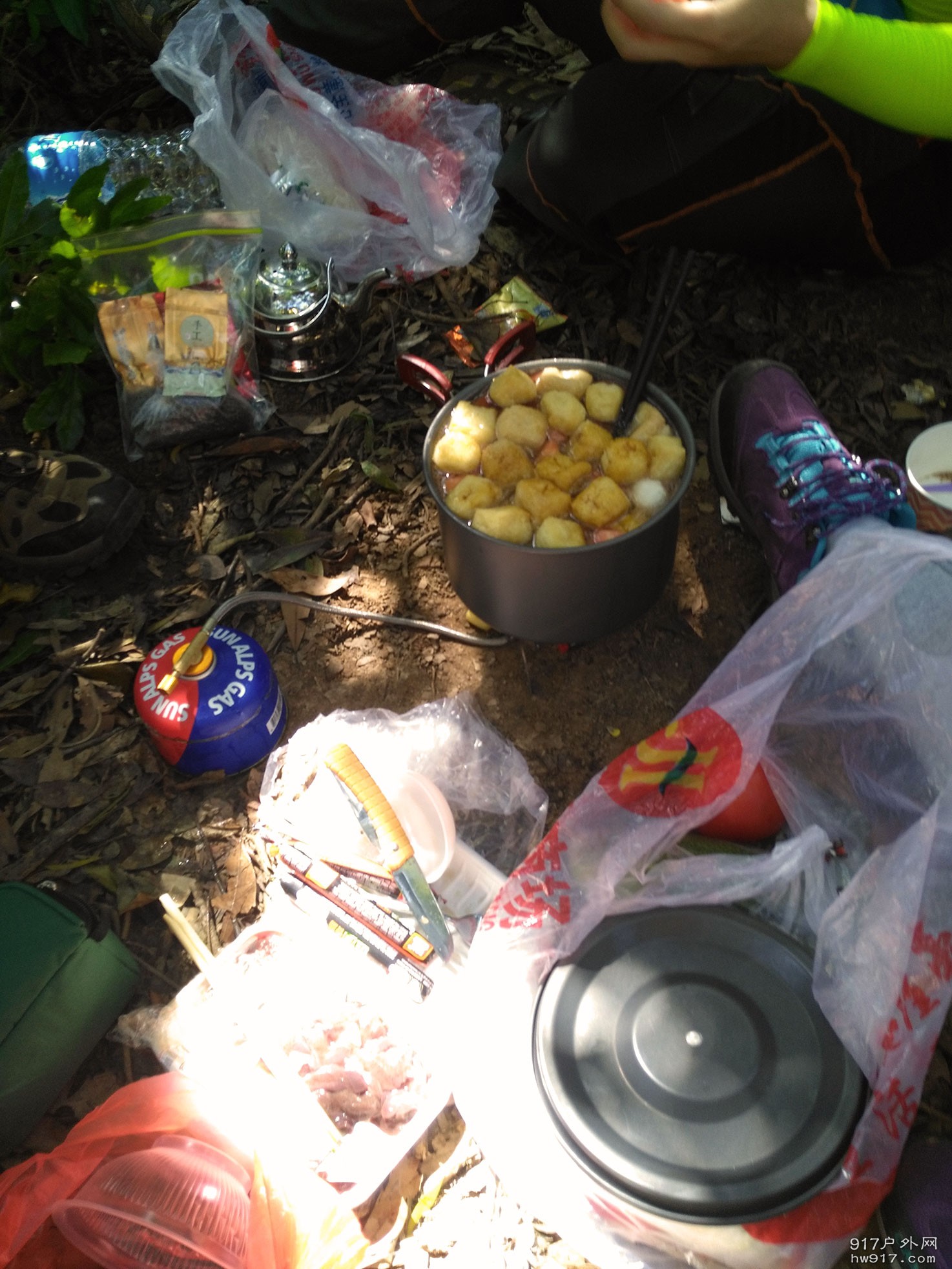 FB时作为吃货能拍到一张图已不错了