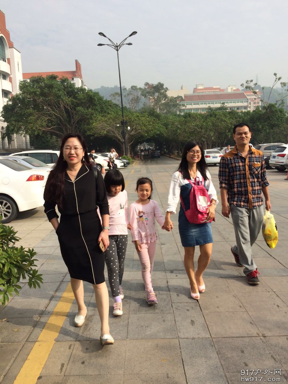 以前的同事，竟还能一同出游，也是一种缘份。