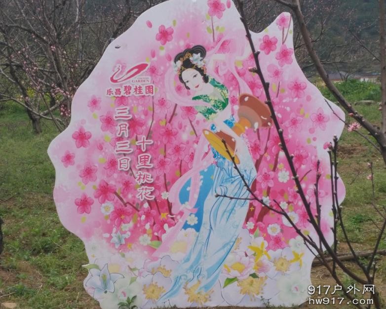 桃花中，好漂亮啊！！