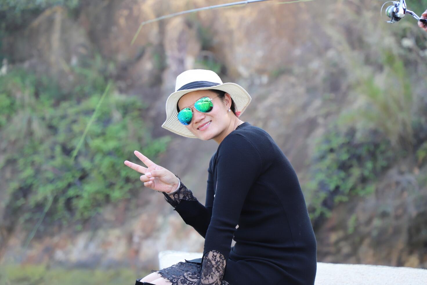 差点被当美女鱼钓走哦