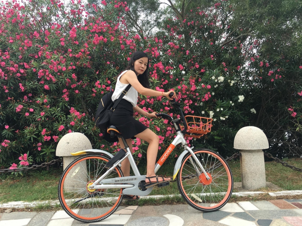 虽然没有环岛，但单车还是要踩的