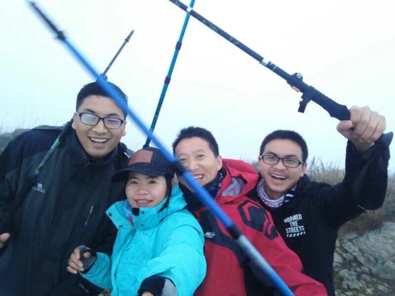 2018.1.28第一次夜登白云嶂