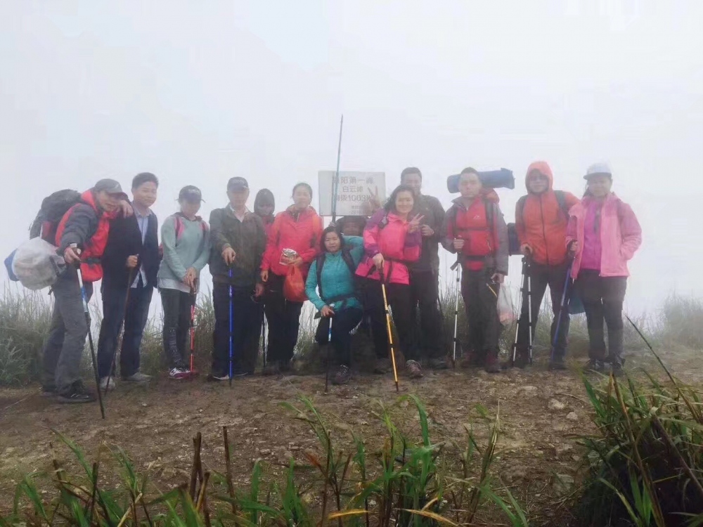 2018.3.18为了看云海第二次夜登白云嶂