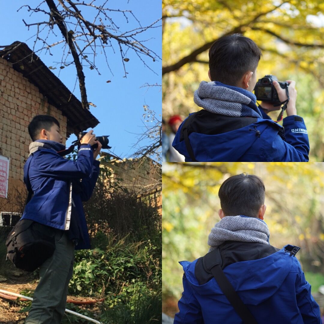 都是没拍到正面的