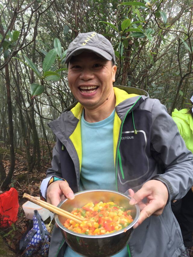 大师灿烂的微笑