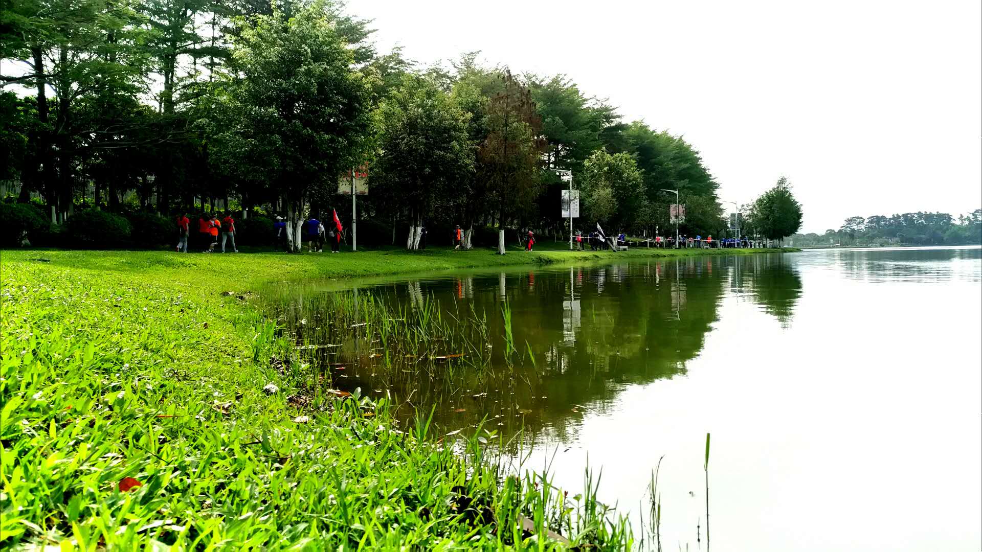 前一天松山湖徒步